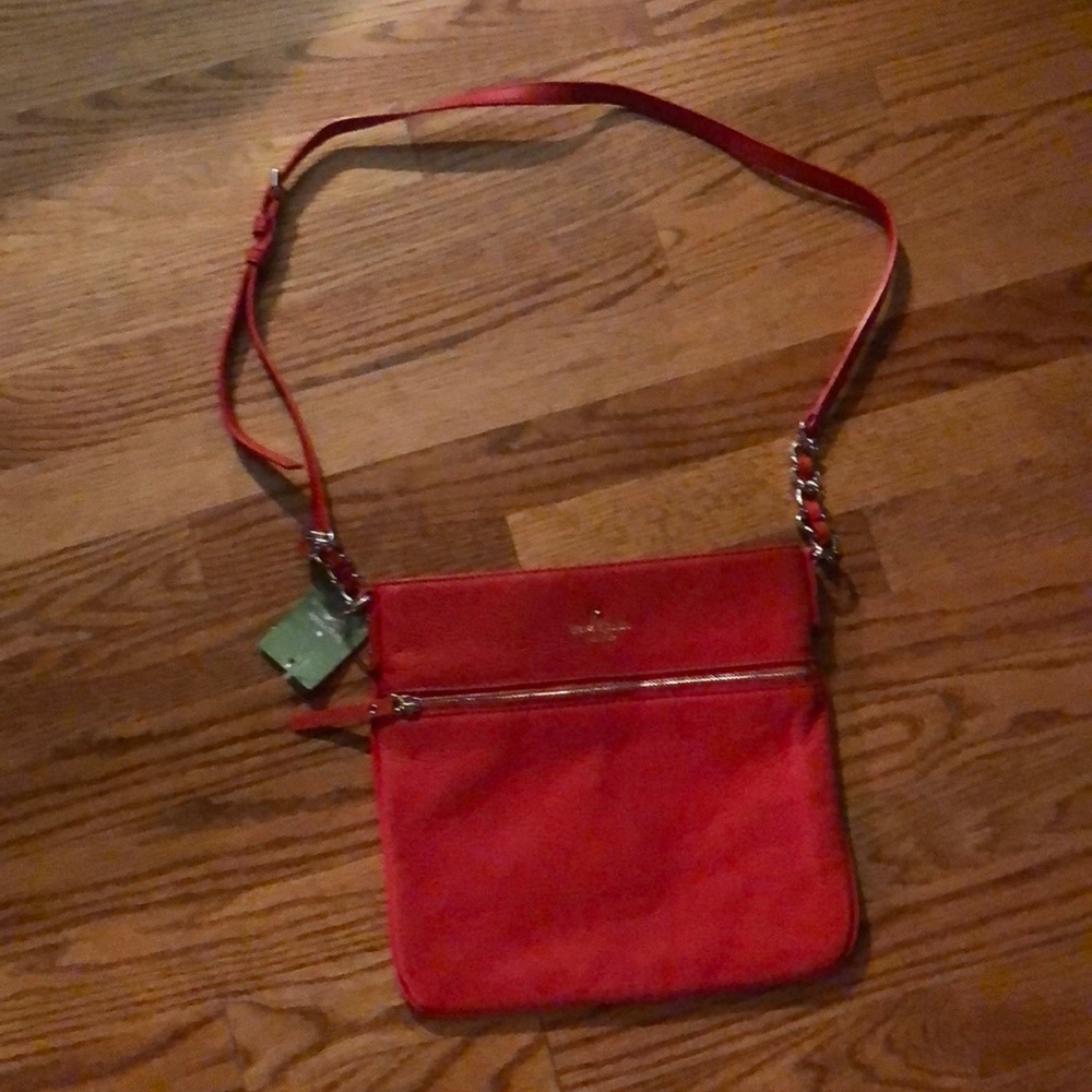 Kate Spade red crossbody